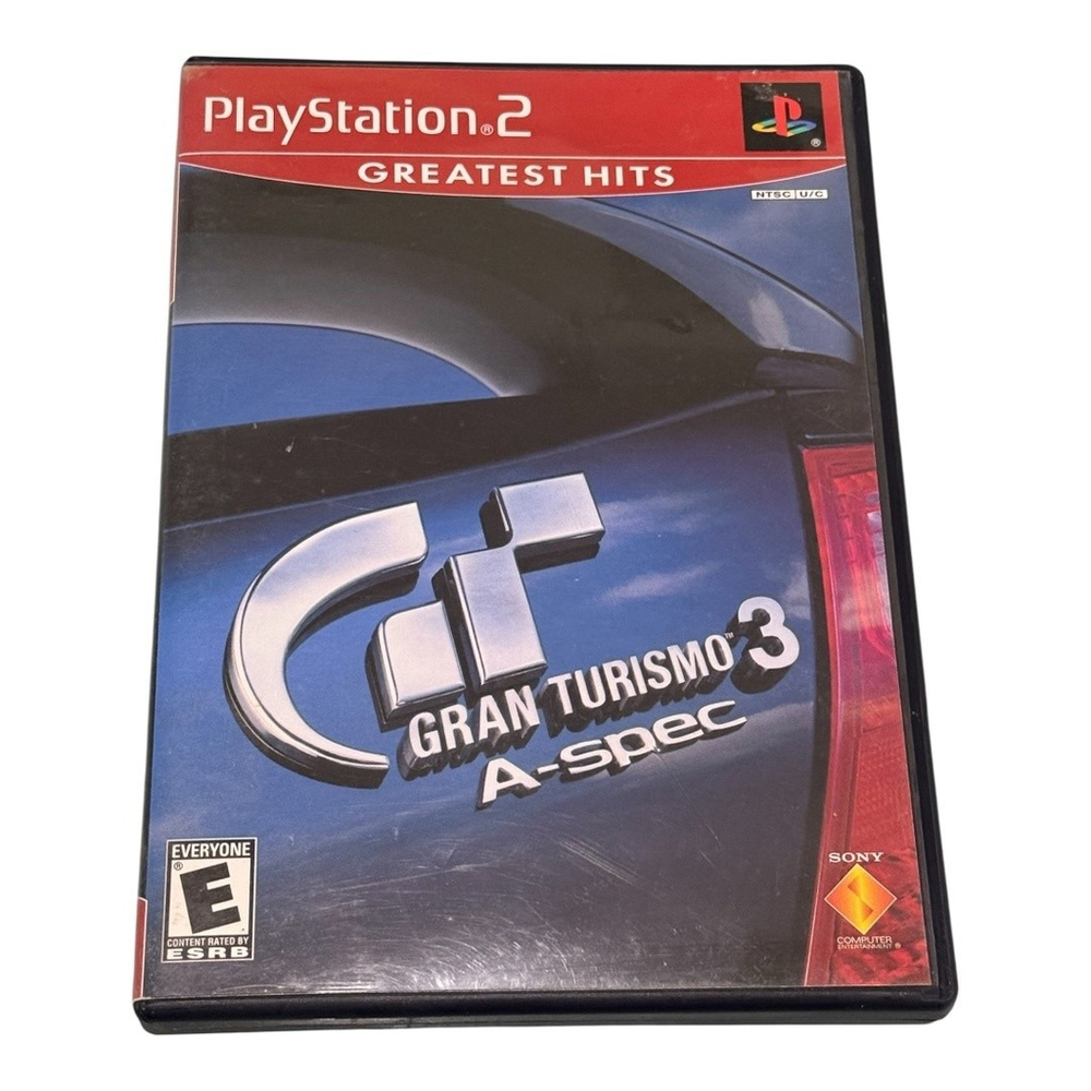 Gran Turismo 3 A-spec PlayStation 2 PS2 Game Complete Greatest Hits Racing Sony
